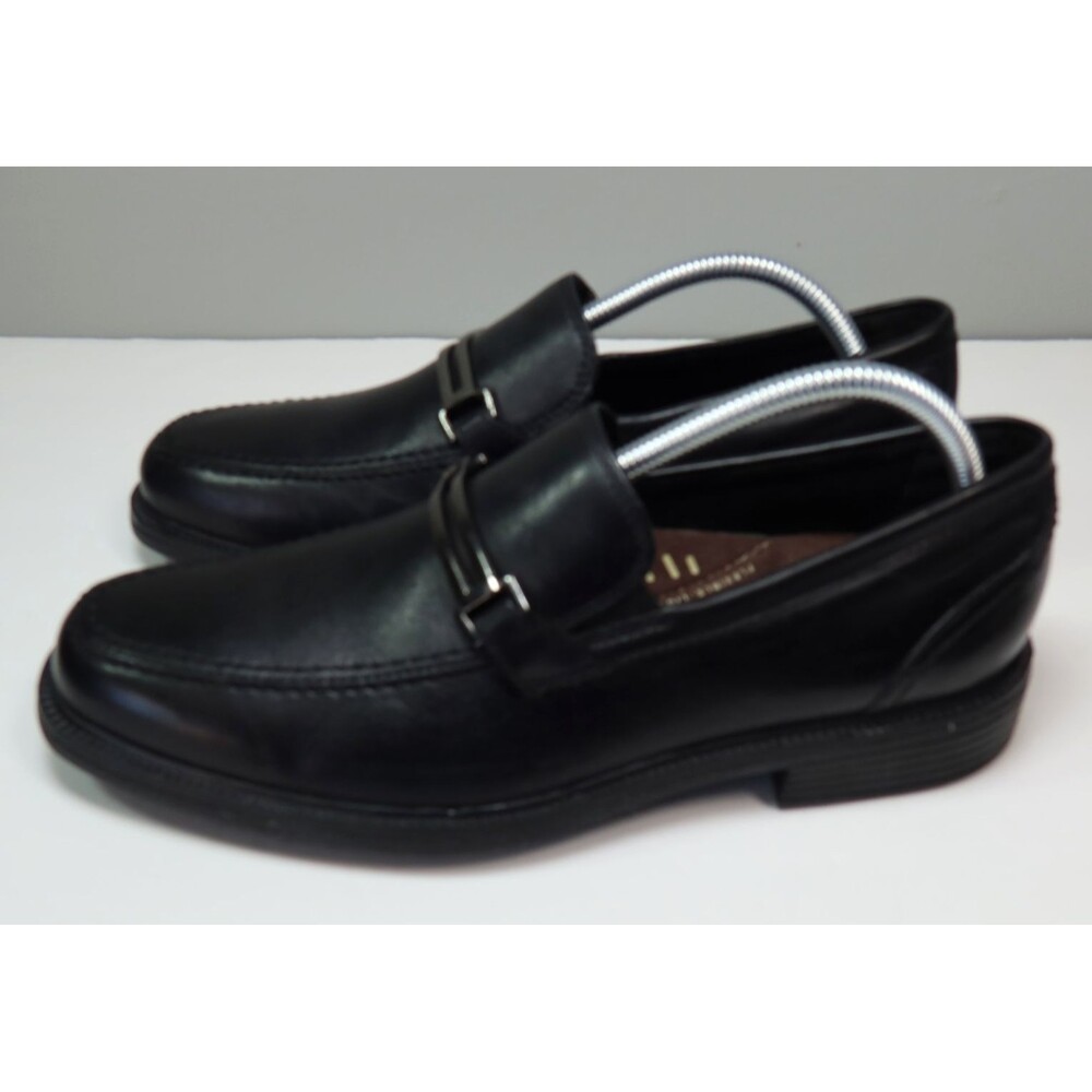 Bostonian Flexlite Mens Shoes Size 8.5M Black Leather Slip On Casual Loafers - Picture 8 of 16